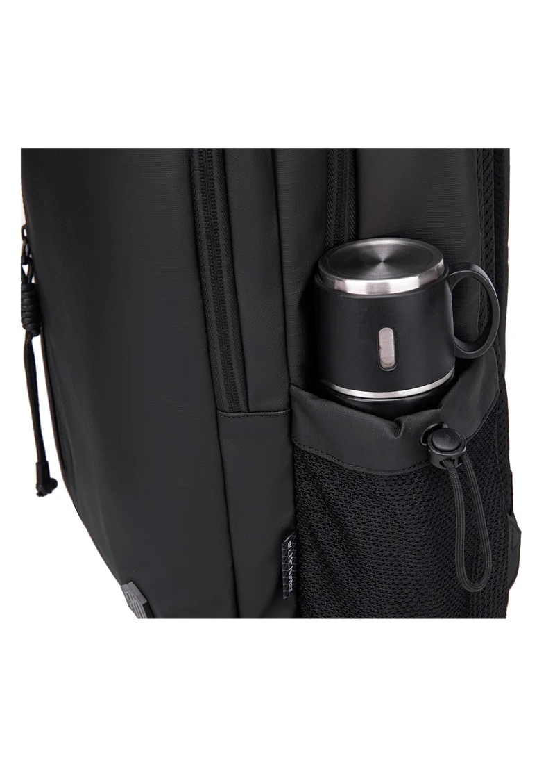 ARCTIC HUNTER Black Travel Backpack for Men 21 L Durable Premium Water-resistant Shoulder Laptop Daypack for Office Business Travel College School, B00534, Black  | Best Price UAE
